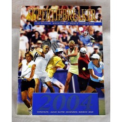 Supertiebreaker 2004 - The Official Magazine of World Team Tennis (Signed)